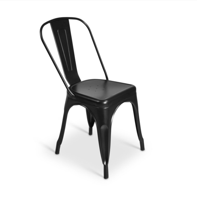 Stoel Tolix Metaal Zwart