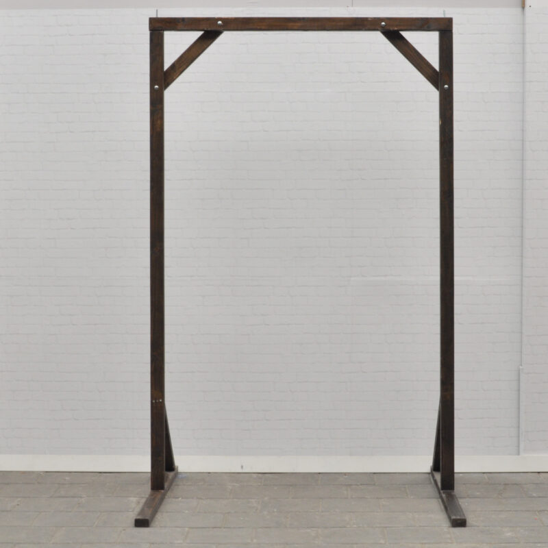 Backdrop hout donker