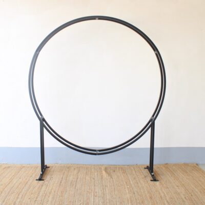 Backdrop rond zwart