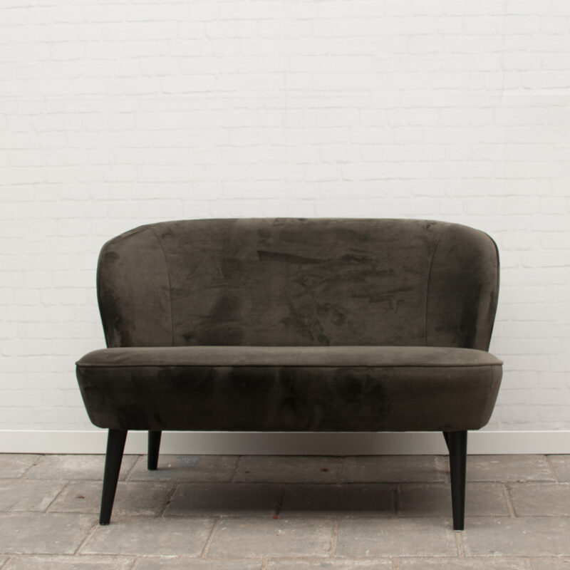 Bankje velvet donkergroen 2