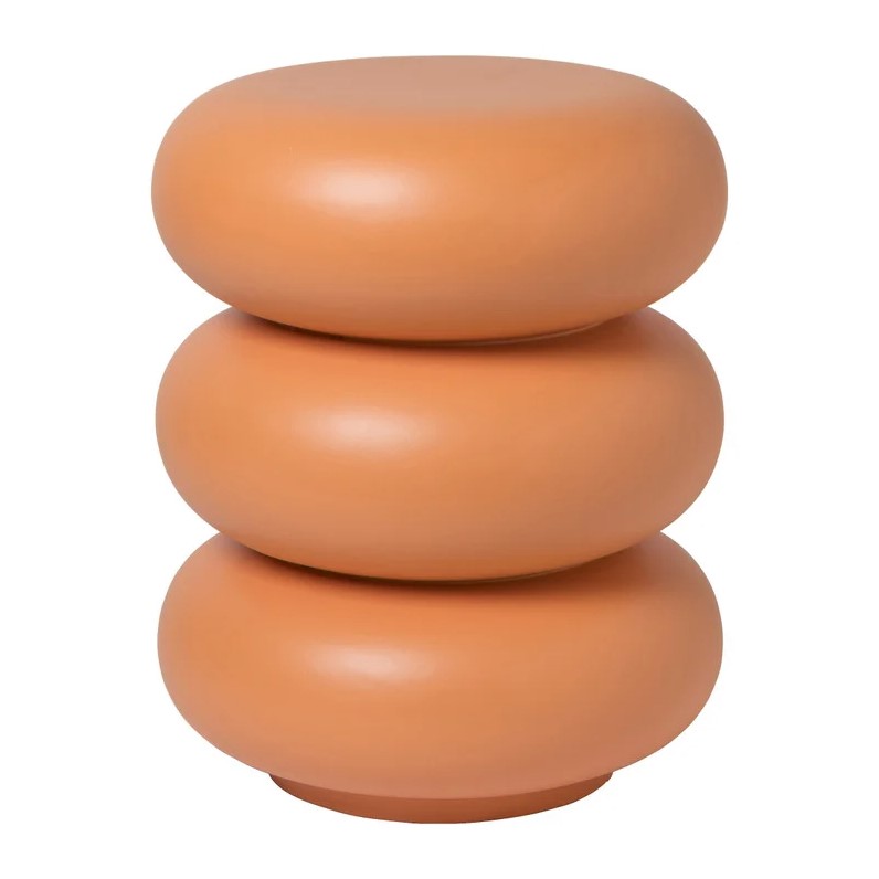 Bijzettafel Bubble peach