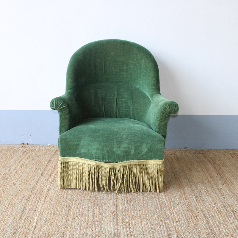 Fauteuil Frits Velvet Groen