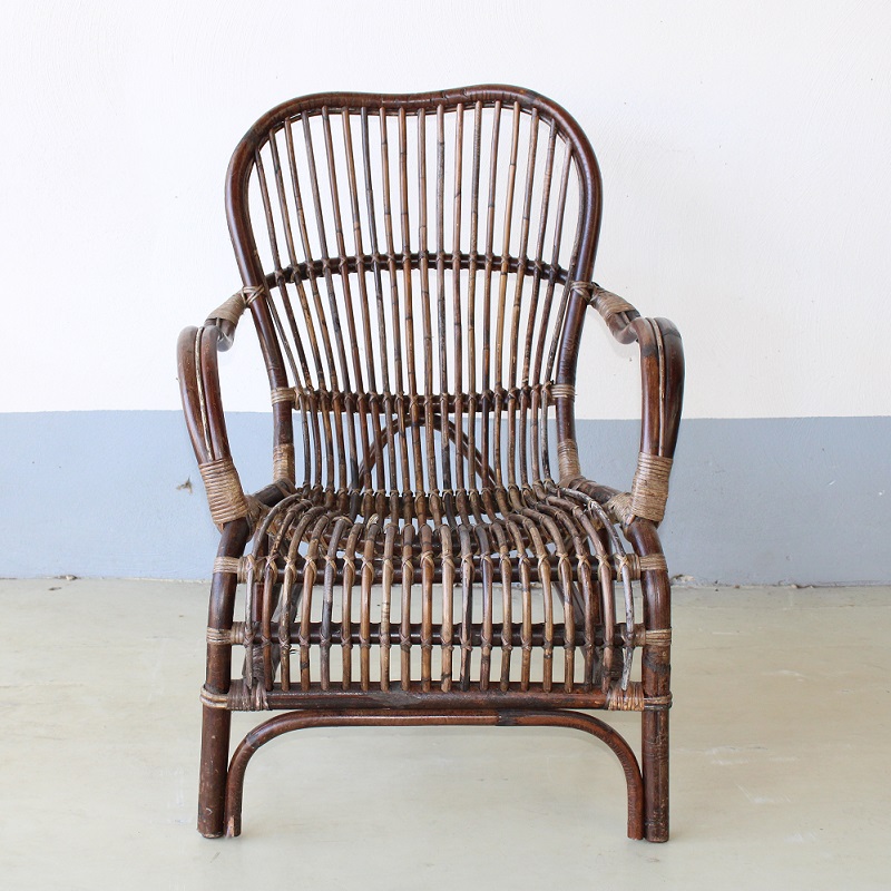 Fauteuil Rotan Bruin