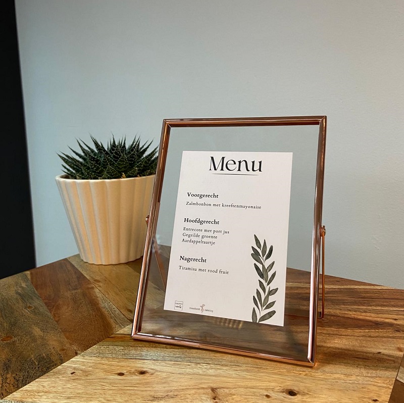Fotolijstje rosegoud