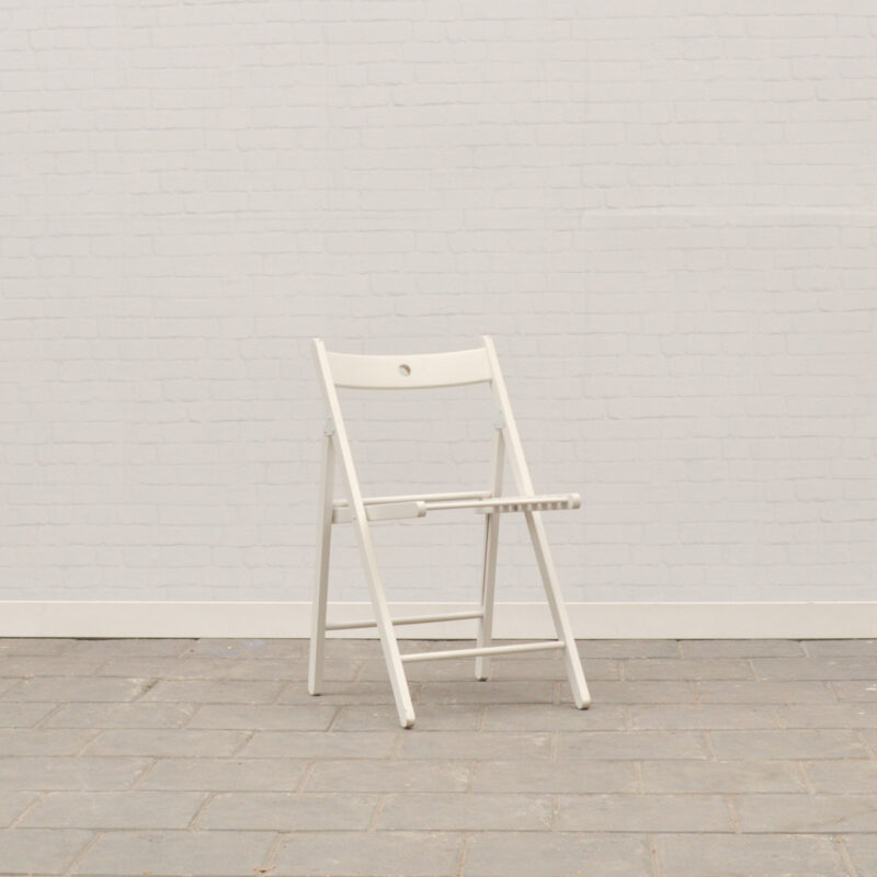 Klapstoel Hout Wit