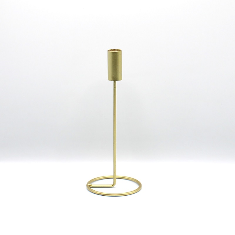 Kandelaar goud hoog 1