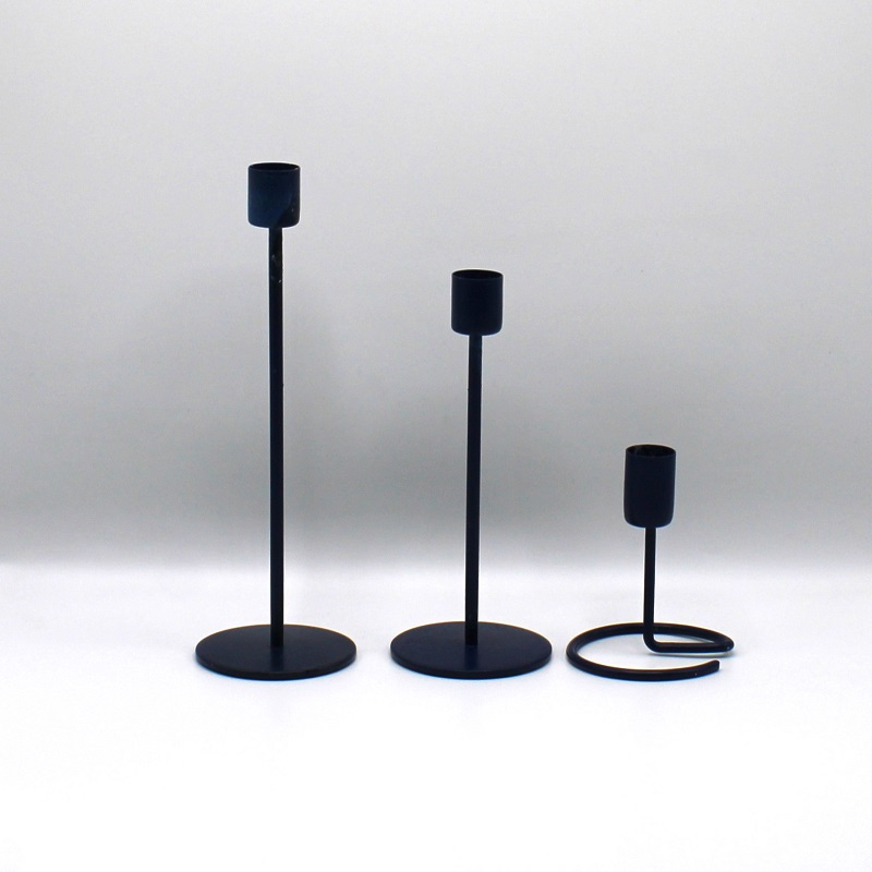 Kandelaar modern blauw