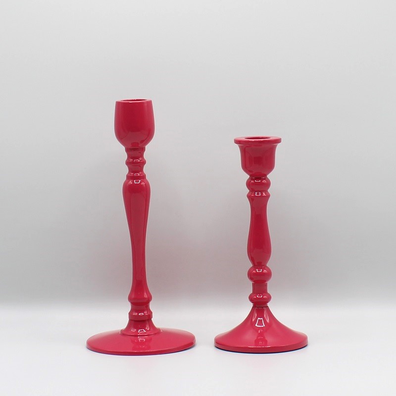 Kandelaar neon fuchsia