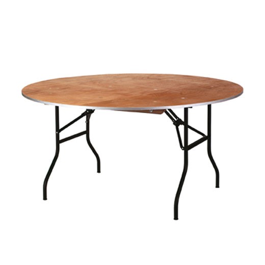 Klaptafel rond 152 cm(6-7 pers)