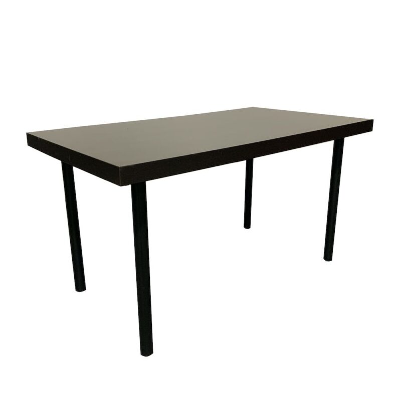 Klaptafel zwart 140x80 cm