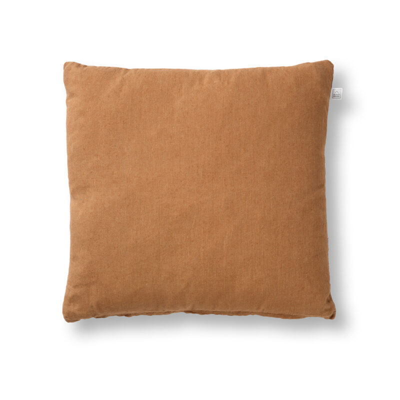 Kussen bruin linnen