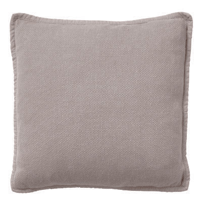Kussen taupe katoen