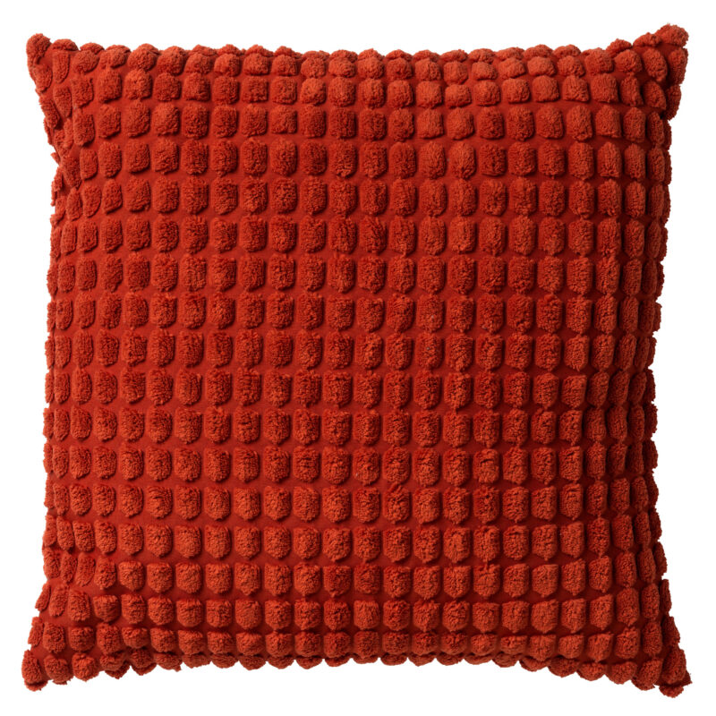 Kussen terra fluweel motief