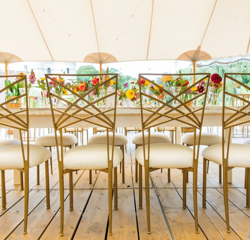 Stoel Lady Grace Metaal Goud