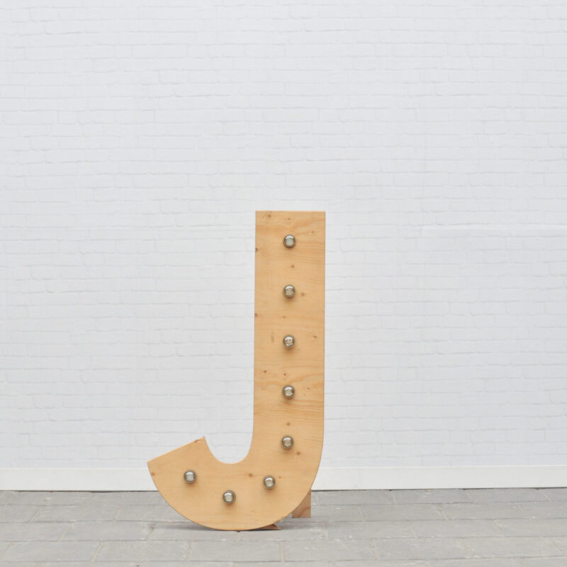 Lichtletter J - klein (ca. 60 cm)