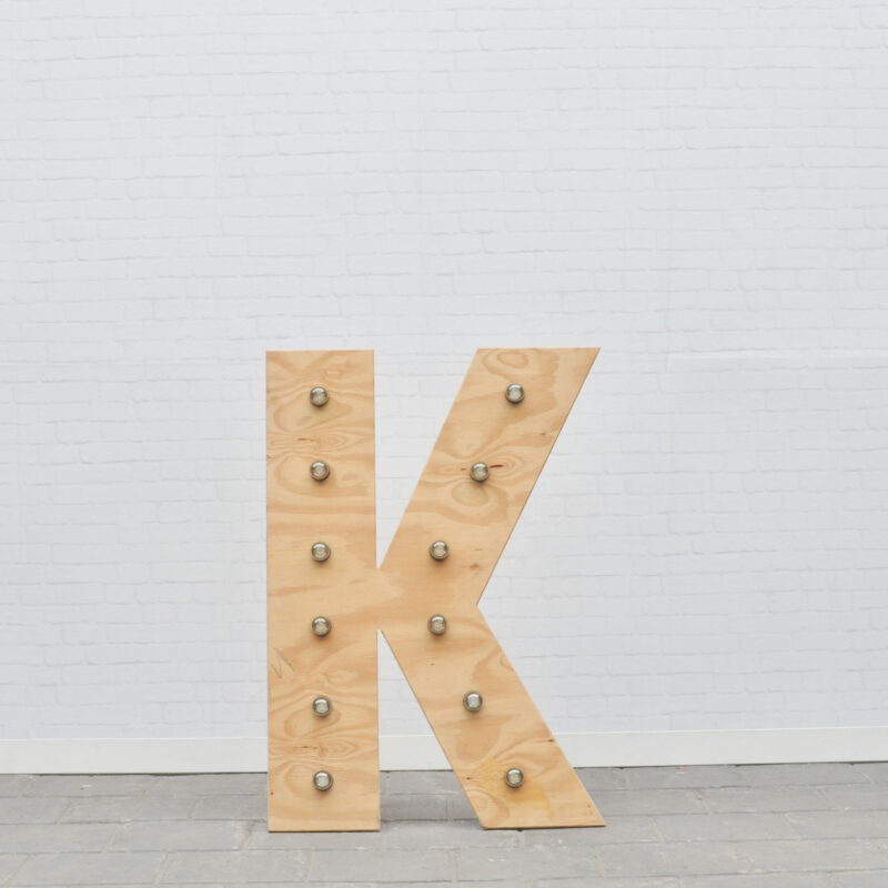 Lichtletter K -klein ( ca. 60 cm)