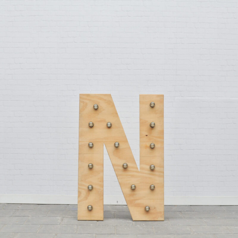 Lichtletter N - klein (ca. 60 cm)