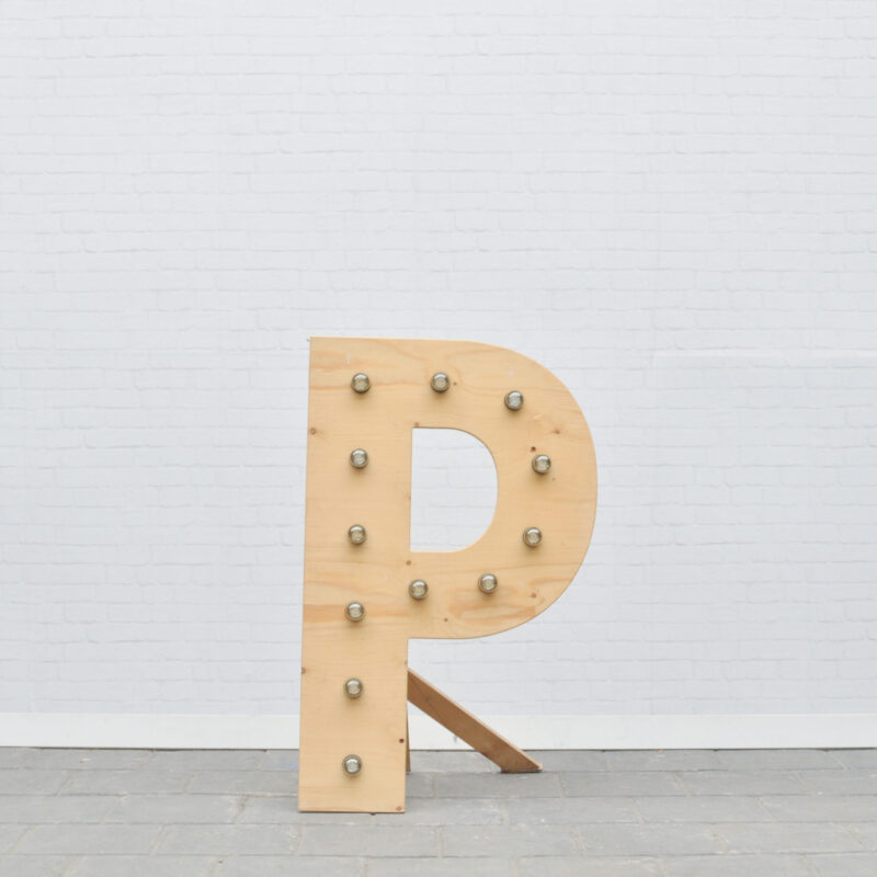 Lichtletter P - klein (ca. 60 cm)