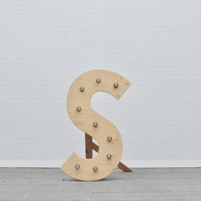 Lichtletter S - klein (ca. 60 cm)