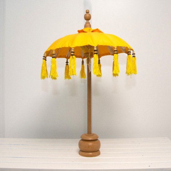 Parasol Boho geel klein