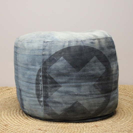 Poef denim