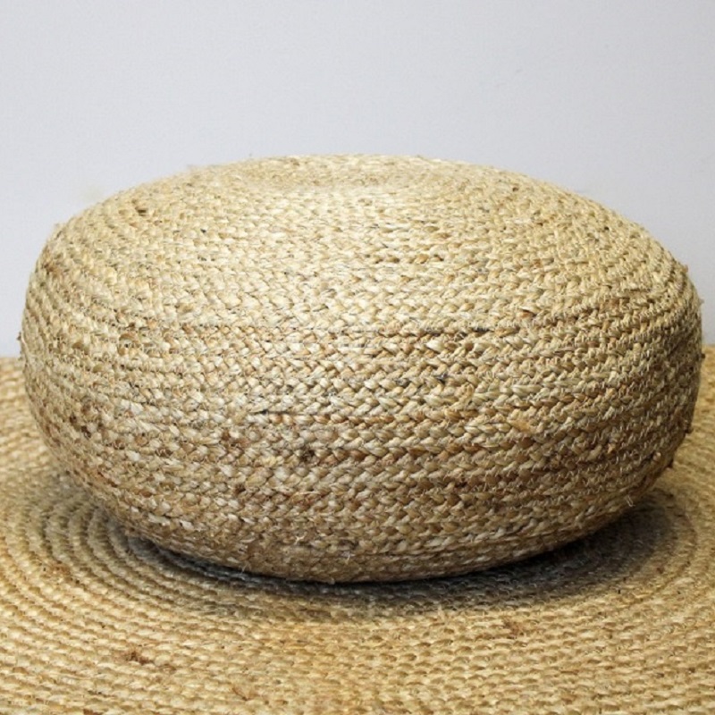 Poef Rotan zacht middel