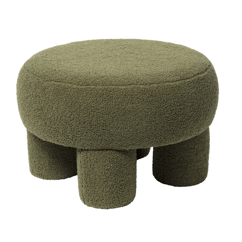 Poef teddy groen