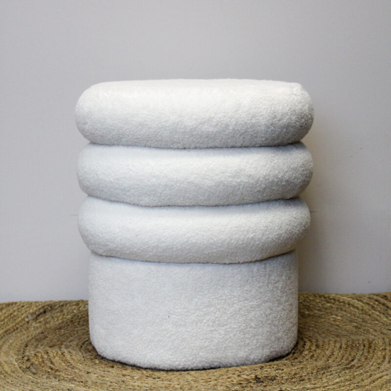 Poef teddy snowwhite