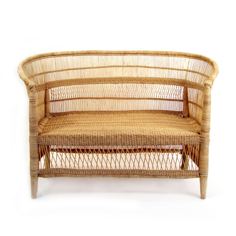 Rotan loveseat