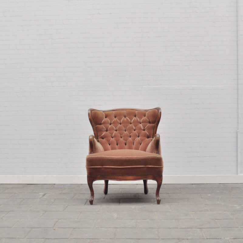 Fauteuil Vintage Clara Roze