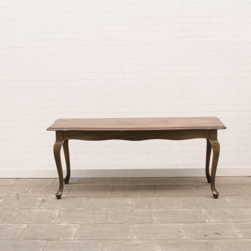 Salontafel bruin rechthoek