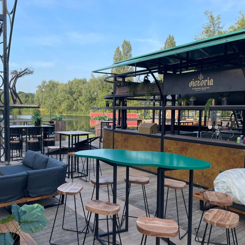 Tafelblad Tribo ca. 160*60 cm organic Groen