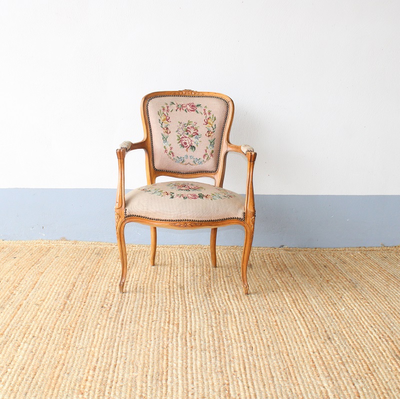 Stoel Vintage Kiki creme