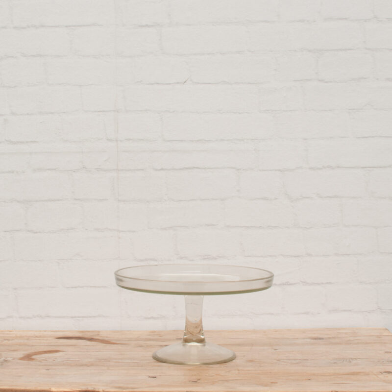 Taartplateau glas modern