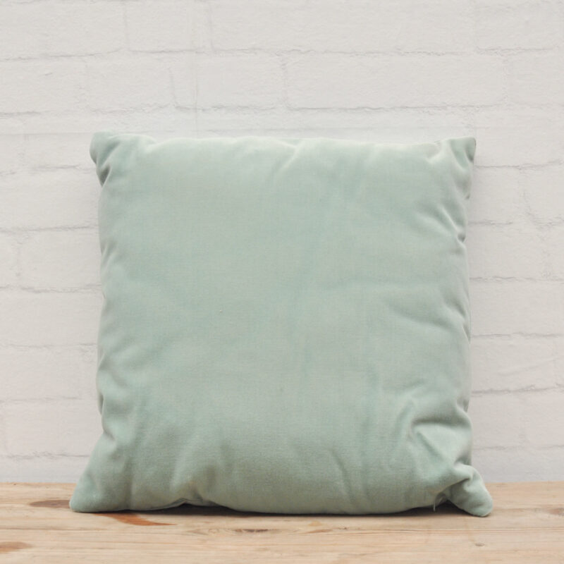 Velvet kussen groen 7