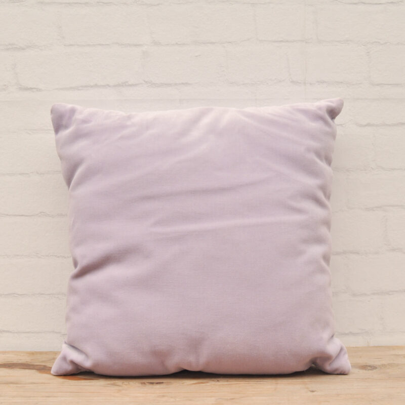 Velvet kussen lila