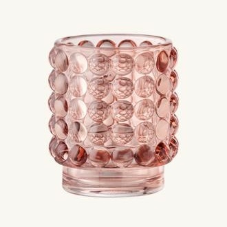 Waxinehouder bubble rose