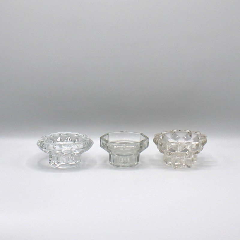 Waxinehouder glas divers