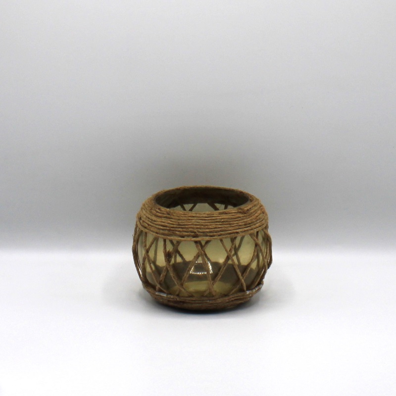 Waxinehouder rotan groot