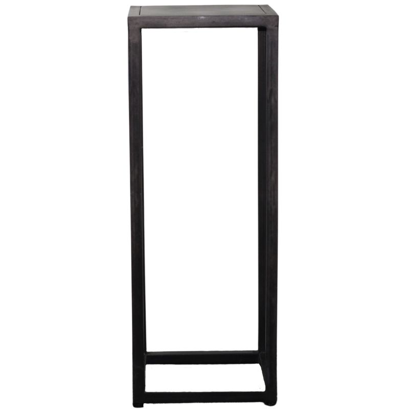 Zuil metaal zwart 80cm