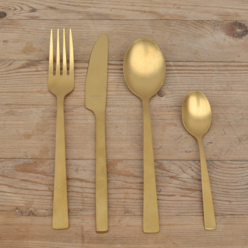 Bestekset goud modern