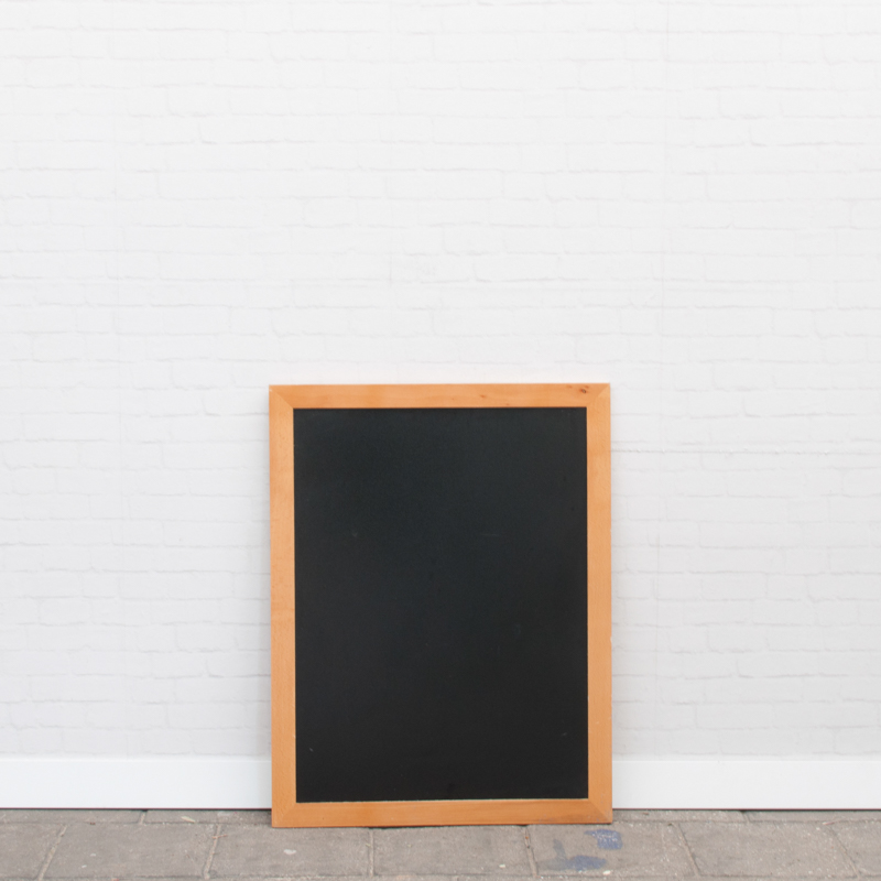 Krijtbord naturel 2