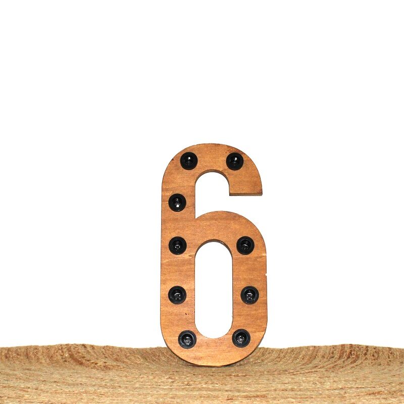 Lichtletter 6 - klein (ca. 60 cm)