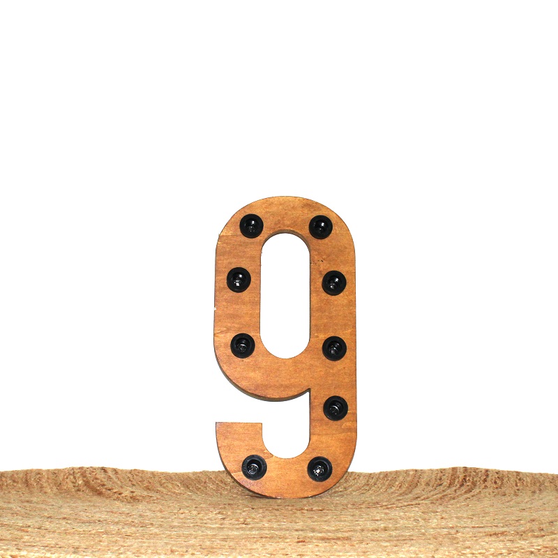 Lichtletter 9 - klein (ca. 60 cm)