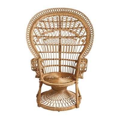 Peacock Chair Boho Rotan