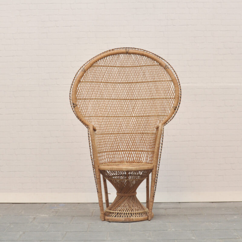 Peacock Chair 3 Groot Rotan
