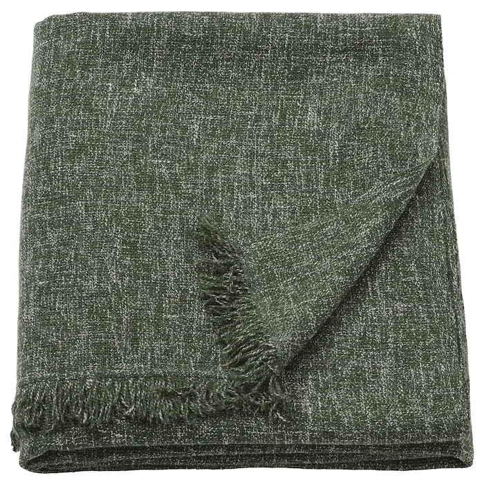 Deken Groen gemêleerd