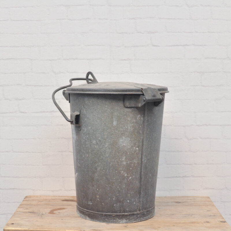 Zinken prullenbak