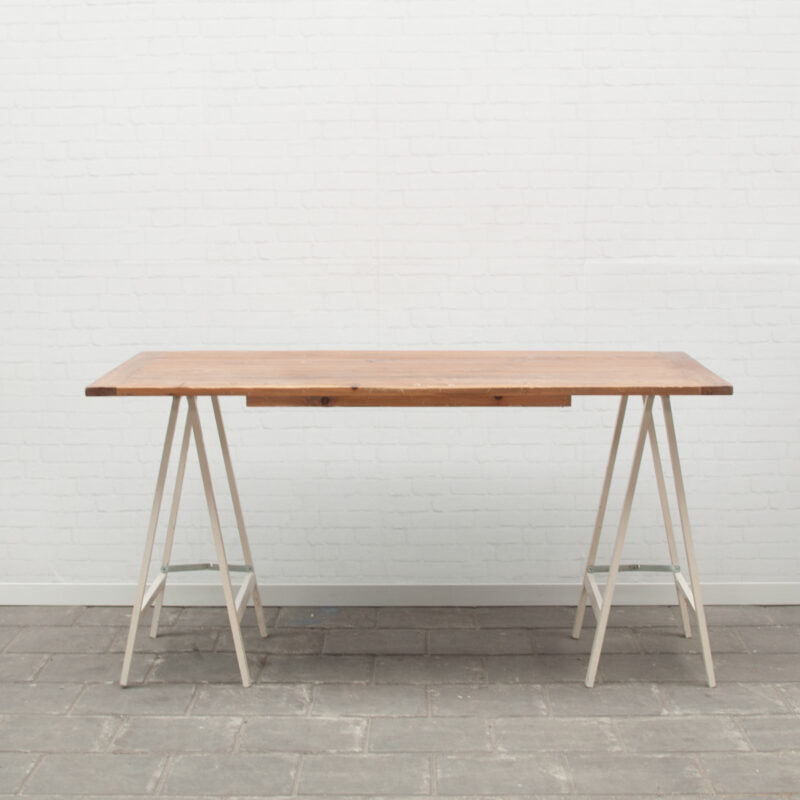 Schragentafel Witte schragen blad hout