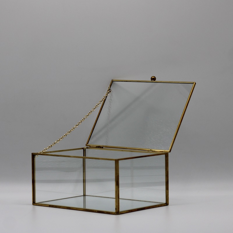 Treasurebox glas goud